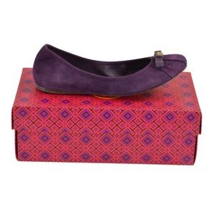 Tory Burch Wild Plum Soho Ally Lux Suede